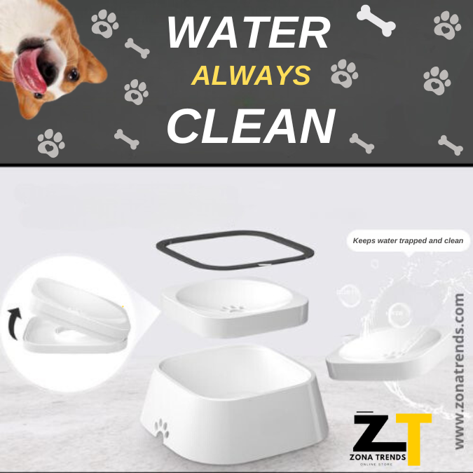 Anti-Spill Pet Water BOWL BETCLEAN™️