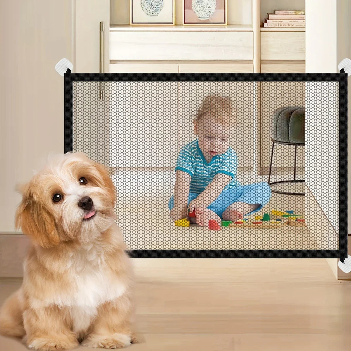 PROGUARD Pet & Child Gate - Indoor And Outdoor Protection